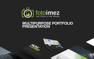 FotoImez | Portfolio Photography & Product Showcase PowerPoint template