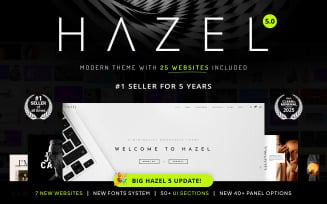 Hazel - Clean Minimalist Multi-Purpose WordPress Theme