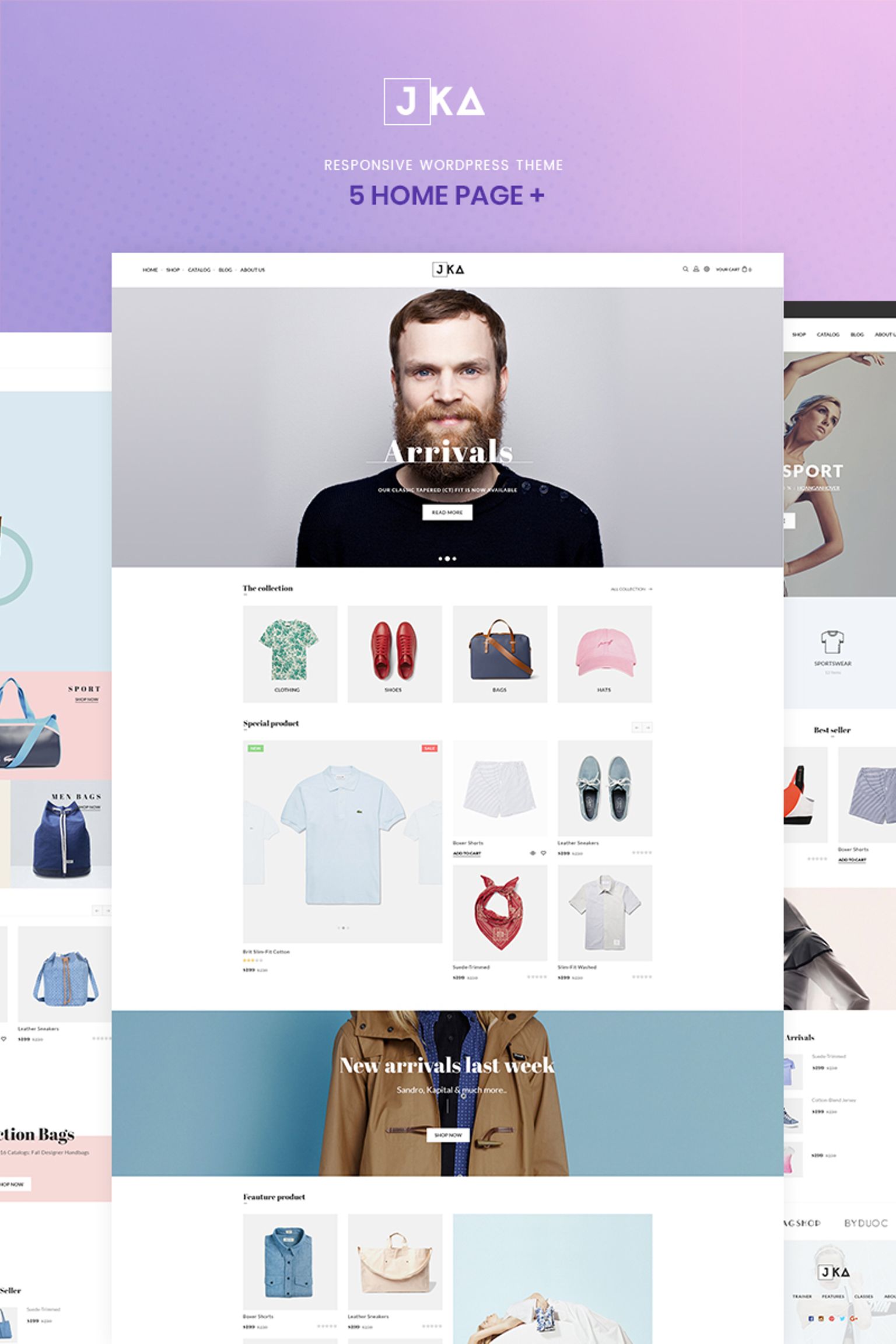 Jka Fashion WooCommerce Theme - screenshot