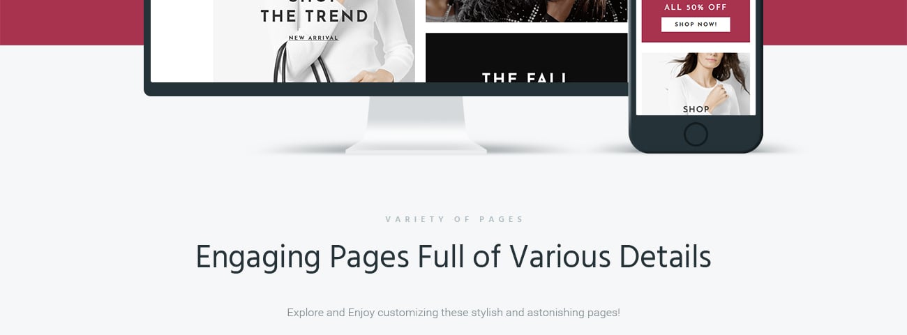 магазин аксессуаров тема woocommerce