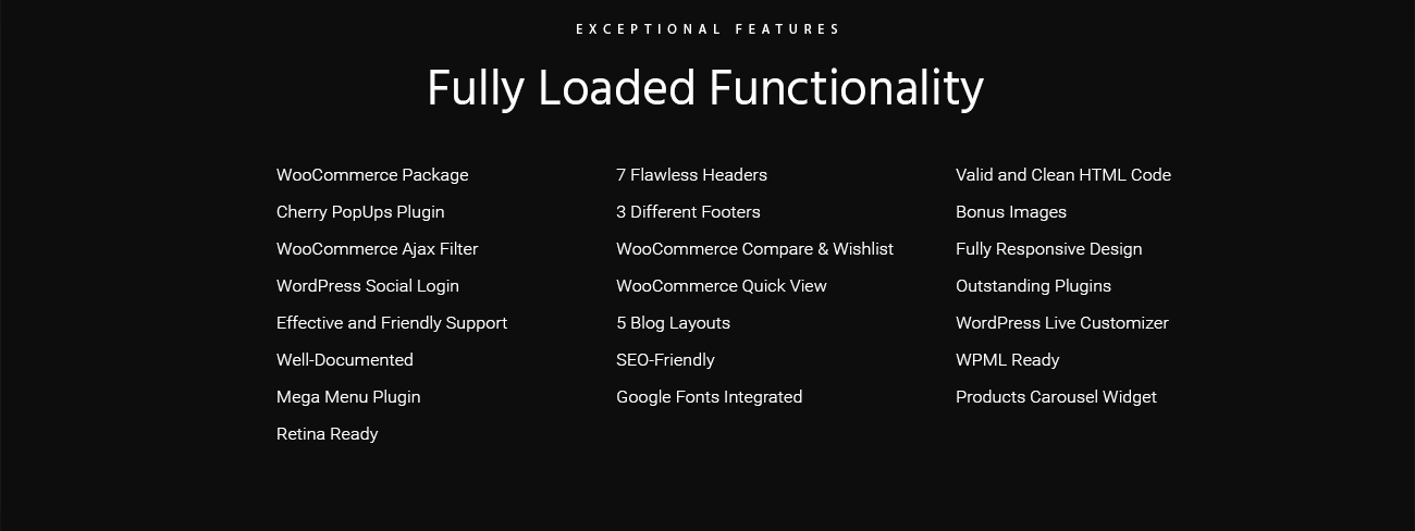 магазин аксессуаров тема woocommerce