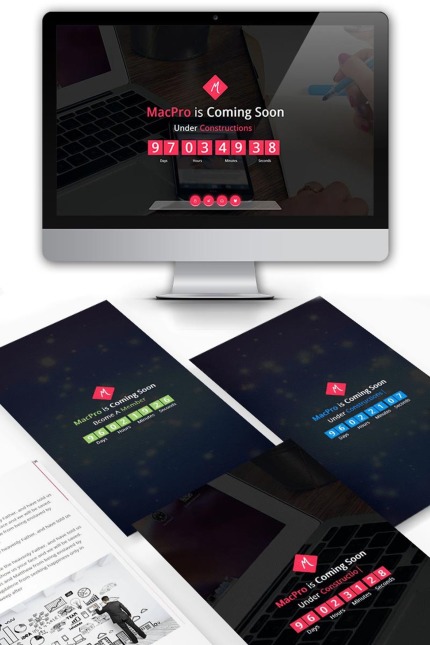 Template #67266 Soon Template Webdesign Template - Logo template Preview