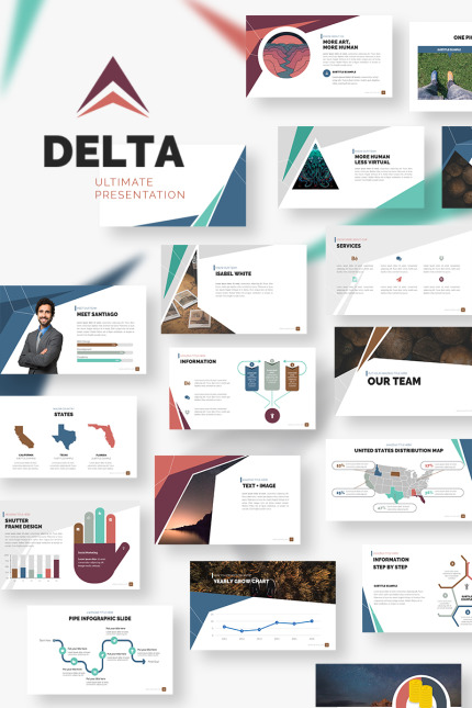 Template #67273 Business Infographic Webdesign Template - Logo template Preview