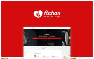 Aahar - Food Delivery Bootstrap4 Website Template
