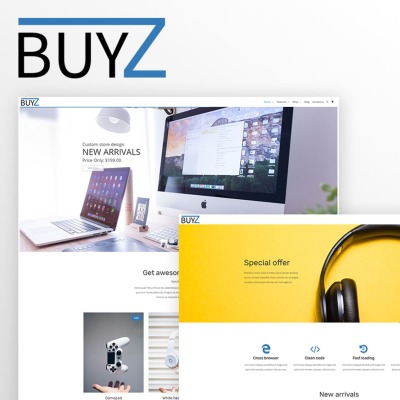 Адаптивный WooCommerce шаблон №67281 на тему электроника #67281