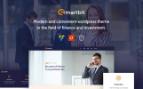 Smartbit - Finance & Corporate Adaptatif Thème WordPress Petite capture d'écran "Smartbit - Finance & Corporate" thème WordPress adaptatif
