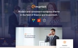 Smartbit - Finance & Corporate Responsive WordPress Theme Kleiner Screenshot WordPress Theme namens "Smartbit - Finance & Corporate"