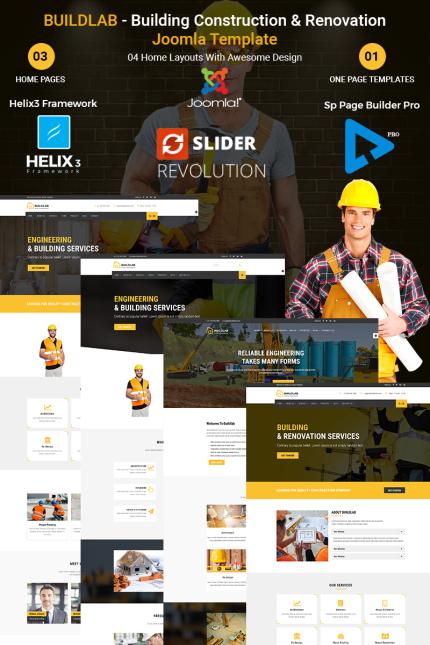 Template #67302 Building Business Webdesign Template - Logo template Preview