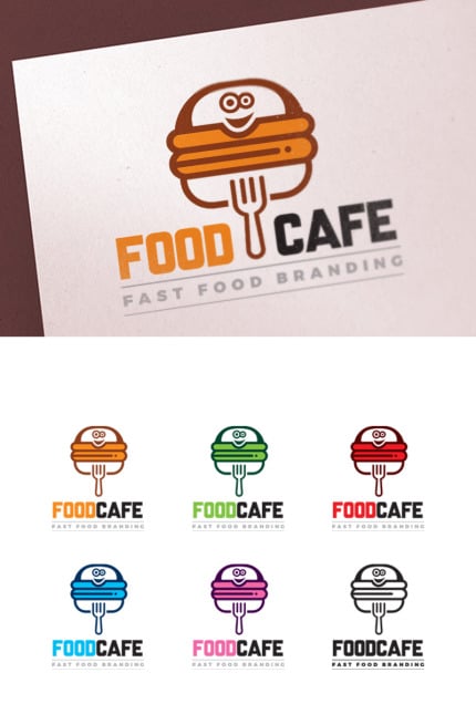 Template #67324 Food Restaurant Webdesign Template - Logo template Preview