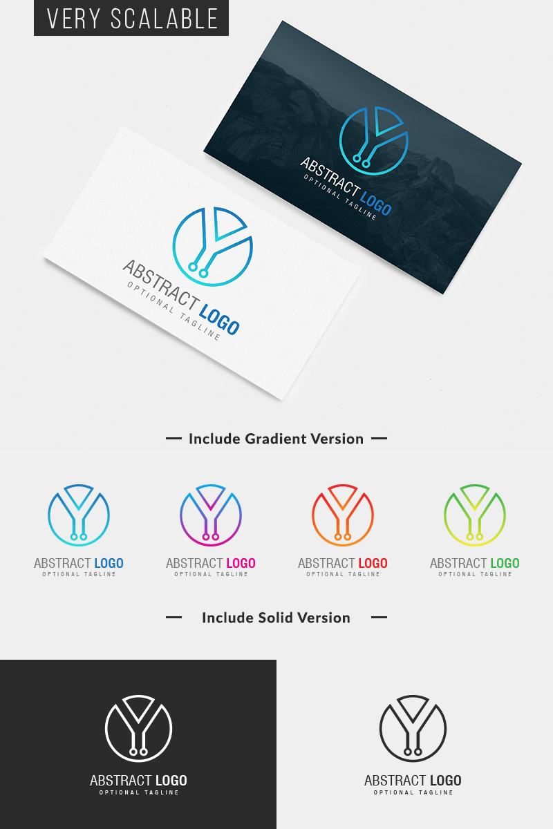 Line Abstract - Logo Template
