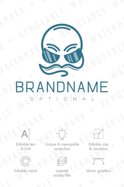 Template #67351 Music Man Webdesign Template - Logo template Preview