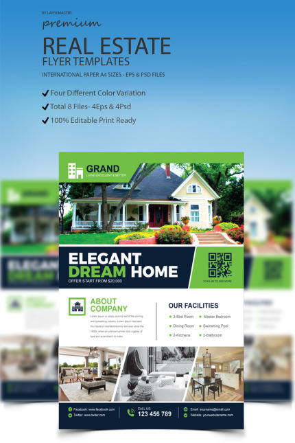 Template #67363 Flyer Agency Webdesign Template - Logo template Preview