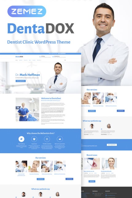 Template #67397 Dental Clinic Webdesign Template - Logo template Preview