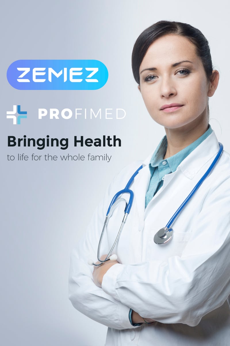 Tema De WordPress "Profimed - Medical Website" #67307 - captura de pantalla