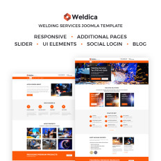 welding joomla templates templatemonster