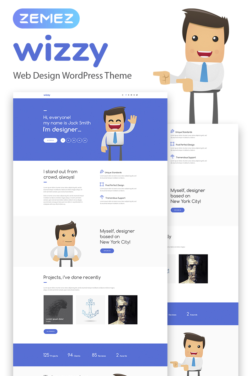 Wizzy - Designers Portfolio №67375 - скриншот