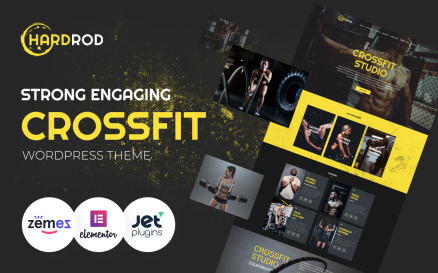 Hardrod - Dynamite Fitness & Bodybuilding WordPress Theme