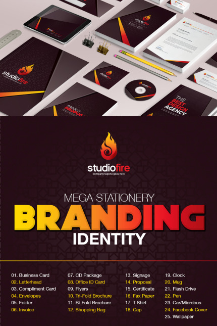 Kit Graphique #67425 Identity Bundle Web Design - Logo template Preview