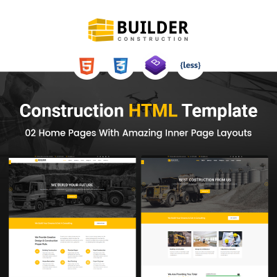HTML шаблон "Builder - Construction Company HTML" #67461