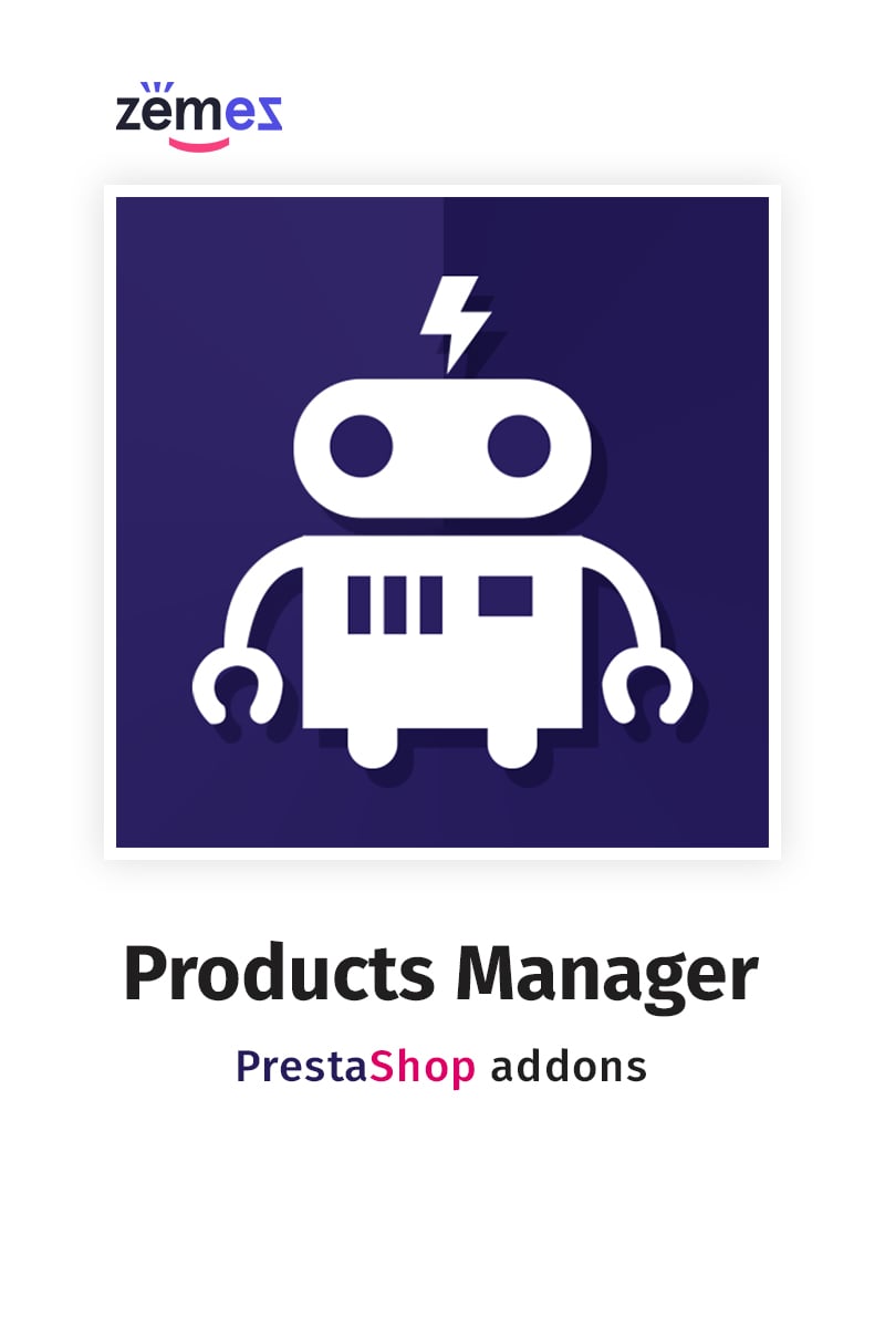 Products Manager PrestaShop Module - screenshot