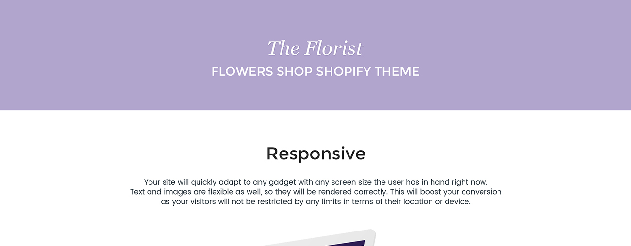  The Florist - Flower Shop Shopify Theme