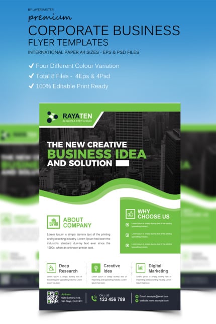Template #67547 Business Clean Webdesign Template - Logo template Preview