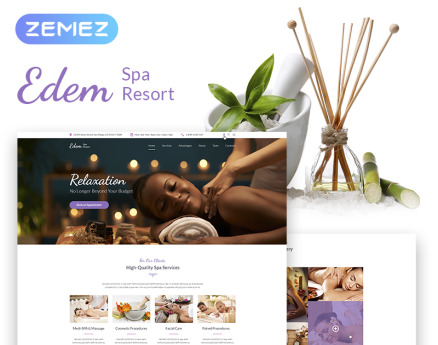 Edem - Sophisticated Beauty Salon WordPress Theme