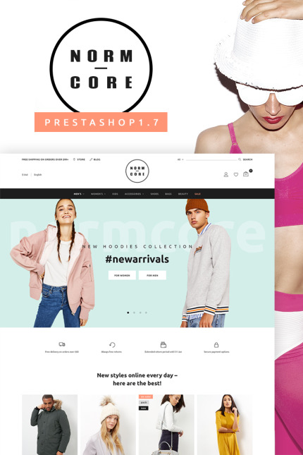 Template #67560 Apparel Store Webdesign Template - Logo template Preview