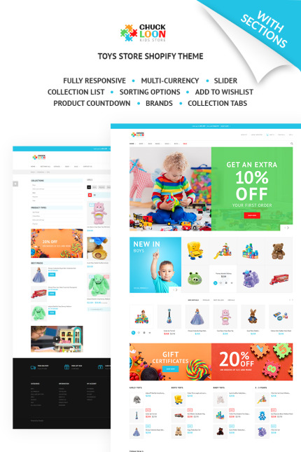 Template #67583 Presents Toys Webdesign Template - Logo template Preview