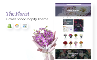 The Florist - Flower Shop Shopify Theme