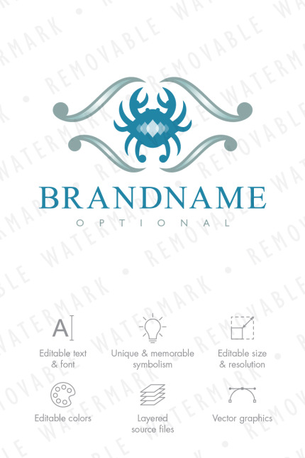 Template #67650 Ocean Water Webdesign Template - Logo template Preview