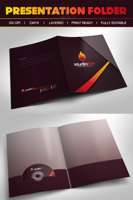 Template #67663 Folder Template Webdesign Template - Logo template Preview