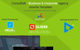 Consultlab - Business & Corporate Agency Bootstrap Joomla Template Small Screenshot Consultlab - Business & Corporate Agency Joomla Template