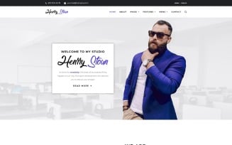 Henry Stoun - Personal Website WordPress Theme