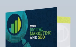 Presentation Folder Template for SEO (Search Engine Optimization) and Digital Marketing Agency
