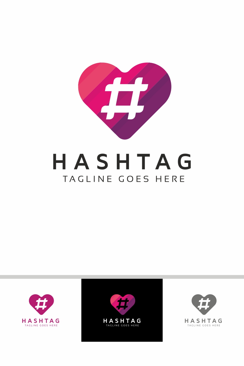 Hashtag Logo Template 67789
