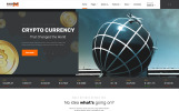 Blockchain technology - Efficient Blockchain Project Multipage HTML Bootstrap Tema Web Captura de Pantalla Pequeña Plantilla Web para Sitio de Consultoría