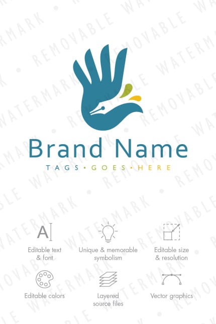 Template #67806 Art Creative Webdesign Template - Logo template Preview