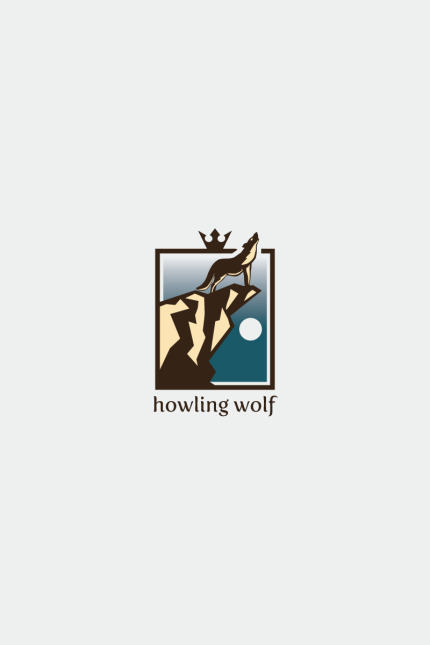 Template #67844 Wolf Logo Webdesign Template - Logo template Preview