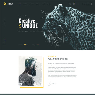 Web Studio - HTML Bootstrap Website Template