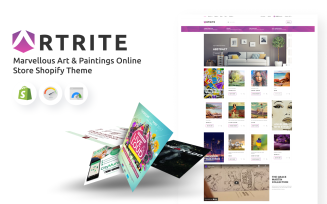 Artrite - Marvellous Art & Paintings Online Store Shopify Theme