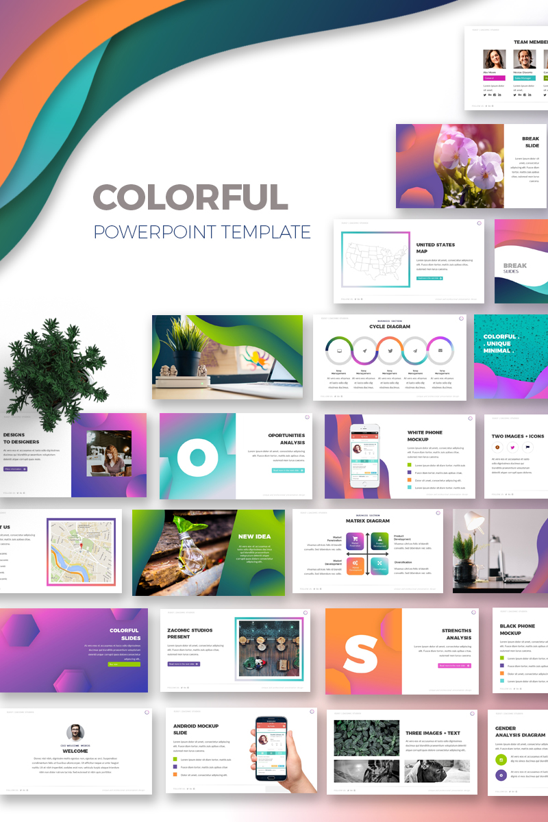 colorful powerpoint template #67853 colorful powerpoint template #67853, Uci Presentation Template, Presentation templates