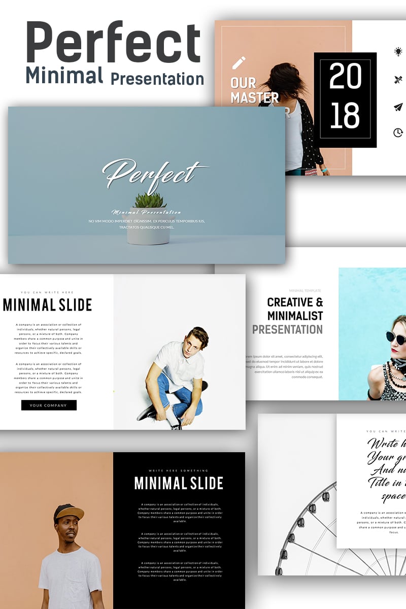 Perfect Minimal  Presentation  PowerPoint  Template  67868