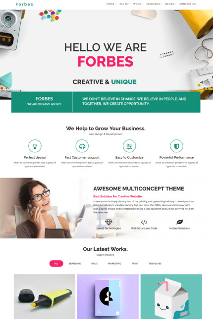 Template #67923 Bootstrap Business Webdesign Template - Logo template Preview