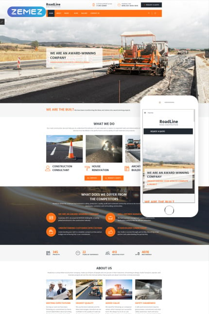 Template #67937 Road Business Webdesign Template - Logo template Preview