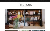 Tristana - Blog Responsive WordPress Témá Kis méretű képernyőkép Tristana - Blog Responsive WordPress sablon