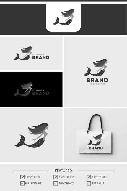 Template #68058 Aquatic Brand Webdesign Template - Logo template Preview