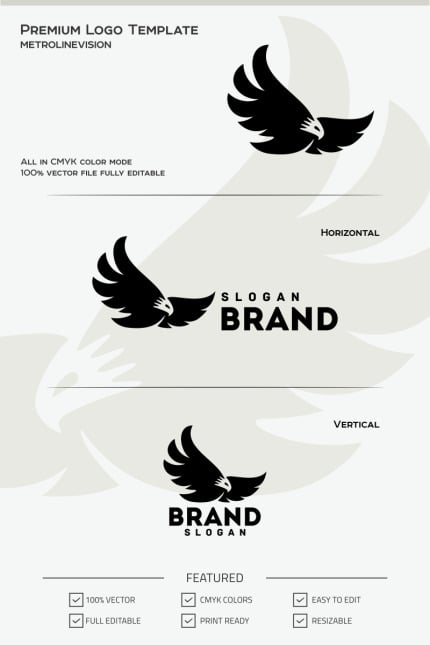 Template #68075 Pheonix America Webdesign Template - Logo template Preview