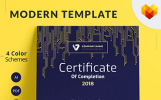 Certificate of Completion Certificate Theme Small Screenshot Certificate of Completion Certificate Template