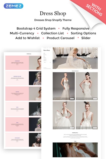 Template #68113 Dresses Clothing Webdesign Template - Logo template Preview